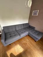 Crate and Barrel Sofa: Petrie 3 seater (Midcentury Style), Ophalen, Driepersoons, Hout