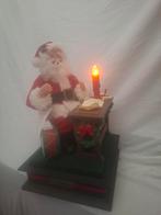 Vintage kerstman achter buro Holiday creations, Diversen, Kerst, Ophalen of Verzenden