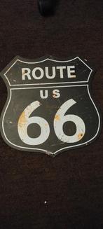 Route 66 bord, goede kwaliteit!, Huis en Inrichting, Woonaccessoires | Tekstborden en Spreuken, Zo goed als nieuw, Ophalen