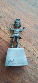 Beeldje tin meisje, Ophalen of Verzenden