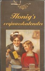 oude  verjaarskalender van Honig, Koog a.d. Zaan, Verzamelen, Merken en Reclamevoorwerpen, Ophalen of Verzenden, Gebruikt, Overige typen