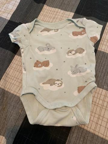 Turquoise romper van de C&A. Maat 62 beschikbaar voor biedingen