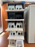 Diaraampjes met Opbergboxen, Audio, Tv en Foto, Ophalen, Gebruikt