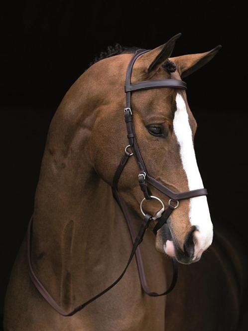 Rambo Micklem Competition Bridle, Bruin, Full / Extra Full, Dieren en Toebehoren, Paarden en Pony's | Hoofdstellen en Tuigage