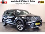 Ford Explorer 3.0 V6 EcoBoost PHEV Platinum Panoramadak Navi, Auto's, Ford, 2441 kg, Zwart, Bedrijf, 2956 cc