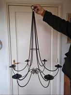 Prachtige ijzeren kroonluchter voor kaarsen, Huis en Inrichting, Lampen | Kroonluchters, Ophalen