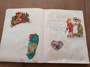 Vintage poëzie album beschikbaar voor biedingen