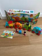 Duplo 10847 Getallentrein met doos en boekje, Kinderen en Baby's, Speelgoed | Duplo en Lego, Ophalen of Verzenden, Zo goed als nieuw