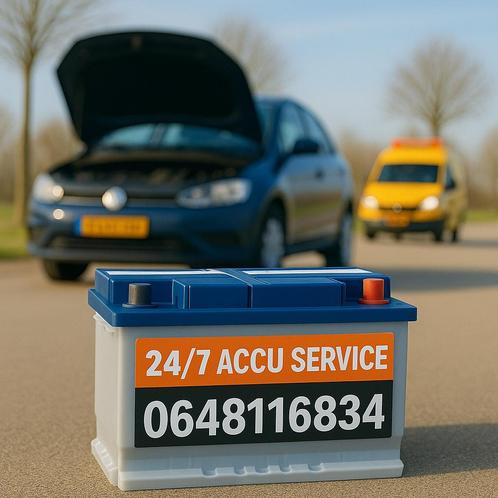 24/7 Accu Service Auto | Motor | Scooter – Directe Pechhulp!, Auto-onderdelen, Accu's en Toebehoren, Nieuw, Ophalen
