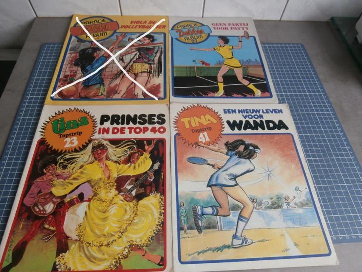 diverse strips:debbie-tina ea, Boeken, Stripboeken, Gelezen, Meerdere stripboeken, Ophalen of Verzenden
