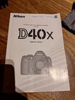 Digitale Fotocamera Nikon D40X met veel extra's, Gebruikt, Spiegelreflex, Ophalen of Verzenden, Nikon