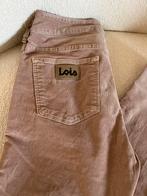 LOIS Flared jeans fijne rib jeans in nude/oud roze mt27/32, Overige kleuren, Ophalen of Verzenden, Gedragen, Lois
