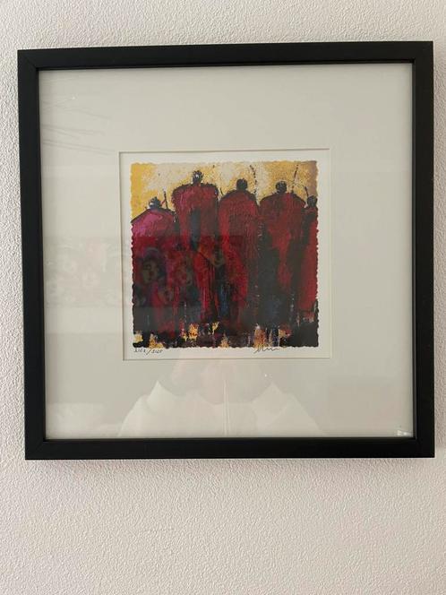 Zeefdruk Alie/ kruse-kolk, Antiek en Kunst, Kunst | Litho's en Zeefdrukken, Ophalen