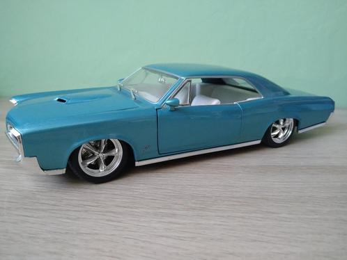 1966 Pontiac GTO HotWheels Classics 1:18, Hobby en Vrije tijd, Modelauto's | 1:18, Zo goed als nieuw, Auto, Hot Wheels, Ophalen of Verzenden