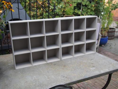 2 Vakkenkastjes, Huis en Inrichting, Woonaccessoires | Overige, Gebruikt, Ophalen of Verzenden