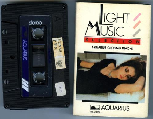 Light Music selection, Cd's en Dvd's, Cassettebandjes, Zo goed als nieuw, Origineel, Pop, 1 bandje, Ophalen of Verzenden