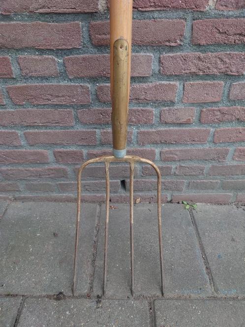 hooivork spitvork greep riek, Tuin en Terras, Hand-tuingereedschap, Zo goed als nieuw, Overige soorten, Ophalen