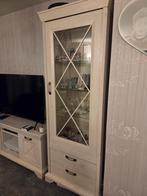 Landelijk Vitrinekast & TV Meubel Set, Huis en Inrichting, Kasten | Vitrinekasten, Ophalen, Zo goed als nieuw, 25 tot 50 cm, Minder dan 100 cm