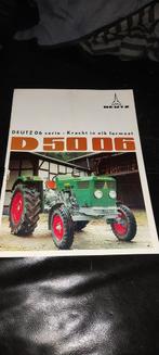 Deutz D5006 trekker folder luchtgekoeld oldtimer traktor, Verzenden, Gelezen