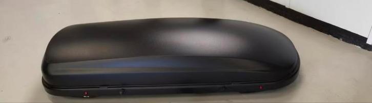 Ruime VW Kamei Dakkoffer 340L - Mat Zwart, Auto diversen, Dakkoffers, Gebruikt, Ophalen