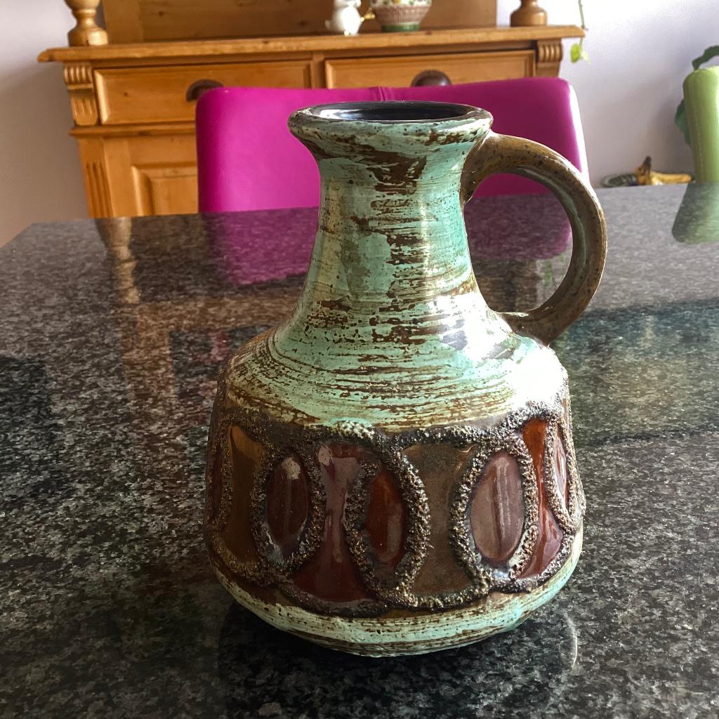 Vaas, VEB Haldersleben, Oost Duitsland, vintage, Ophalen