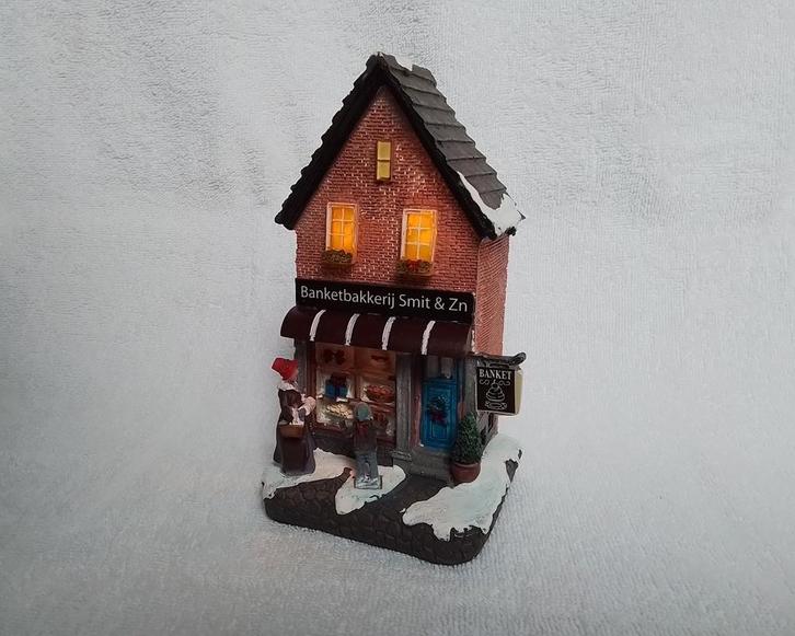 Kerstdorp Typisch Hollands Banketbakkerij, Diversen, Kerst, Zo goed als nieuw, Ophalen
