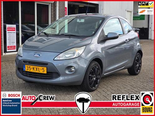 Ford Ka 1.2 Titanium AIRCO|ELEKTR.PAKKET|D-RIEMSET|GRBEURT, Auto's, Ford, Bedrijf, Te koop, Ka, ABS, Airbags, Airconditioning