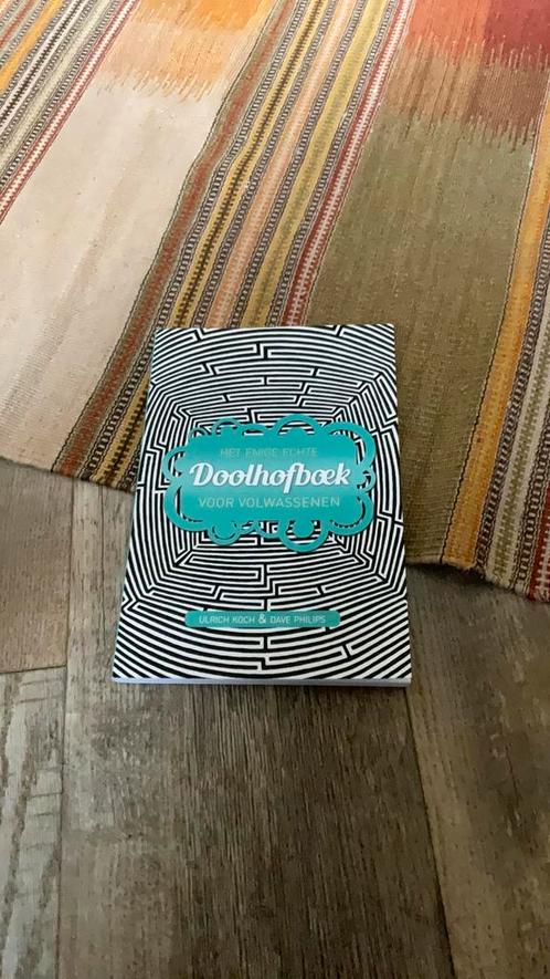 Het enige echte doolhofboek voor volwassenen U/D Koch/Philip, Boeken, Overige Boeken, Gelezen, Ophalen of Verzenden