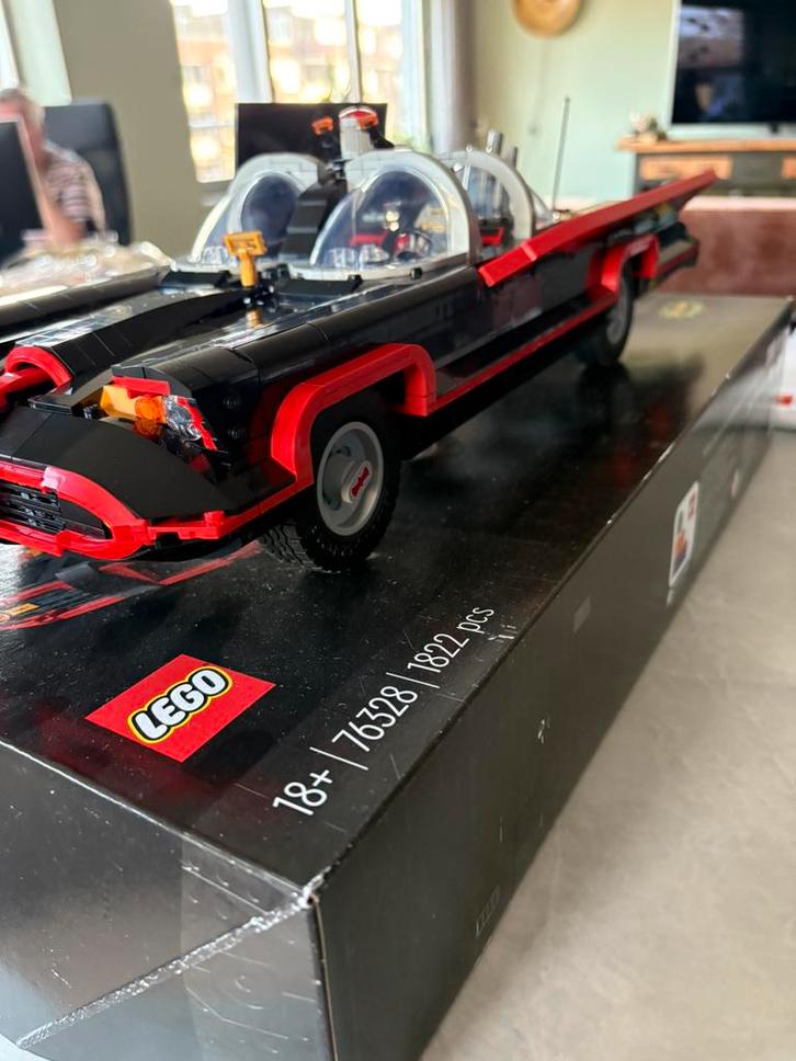 Batman lego auto, Kinderen en Baby's, Speelgoed | Duplo en Lego, Zo goed als nieuw, Lego, Complete set, Ophalen of Verzenden