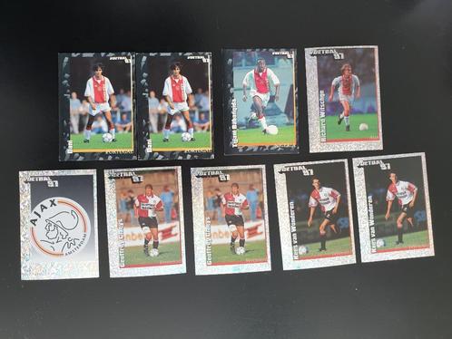 Panini Voetbal 97. 9 stickers, Hobby en Vrije tijd, Stickers en Plaatjes, Gebruikt, Meerdere stickers, Ophalen