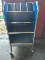Serveerwagen / Barwagen - RVS verrijdbaar 150cm, Ophalen of Verzenden, Gebruikt