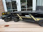 Vintage Tonka Car Carrier Speelgoedauto Vrachtwagen Auto Tra, Ophalen of Verzenden
