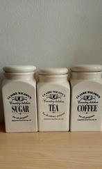 Claire Wilson voorraad potten, Huis en Inrichting, Ophalen, Gebruikt, Glas, Pot, Bus of Blik