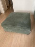 Groene Hocker 100x100 - Gebruikt, Huis en Inrichting, Banken | Voetenbanken en Poefen, Ophalen, Gebruikt, Vierkant, 75 tot 100 cm