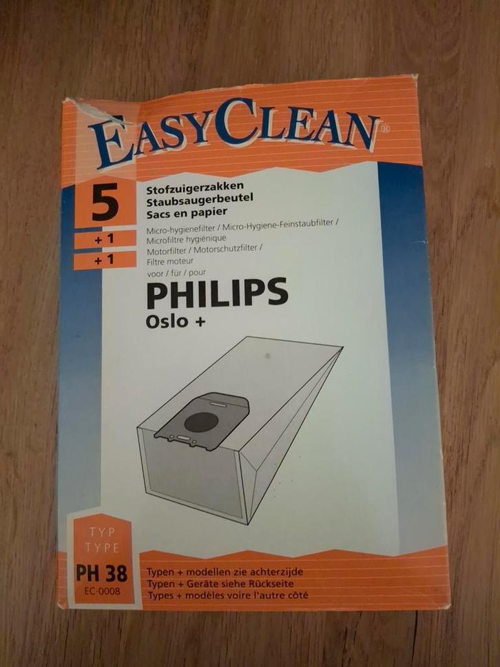 Stofzuigerzakken Philips Oslo +, Witgoed en Apparatuur, Stofzuigers, Nieuw, Stofzuiger, Minder dan 1200 watt, Stofzak, Ophalen of Verzenden