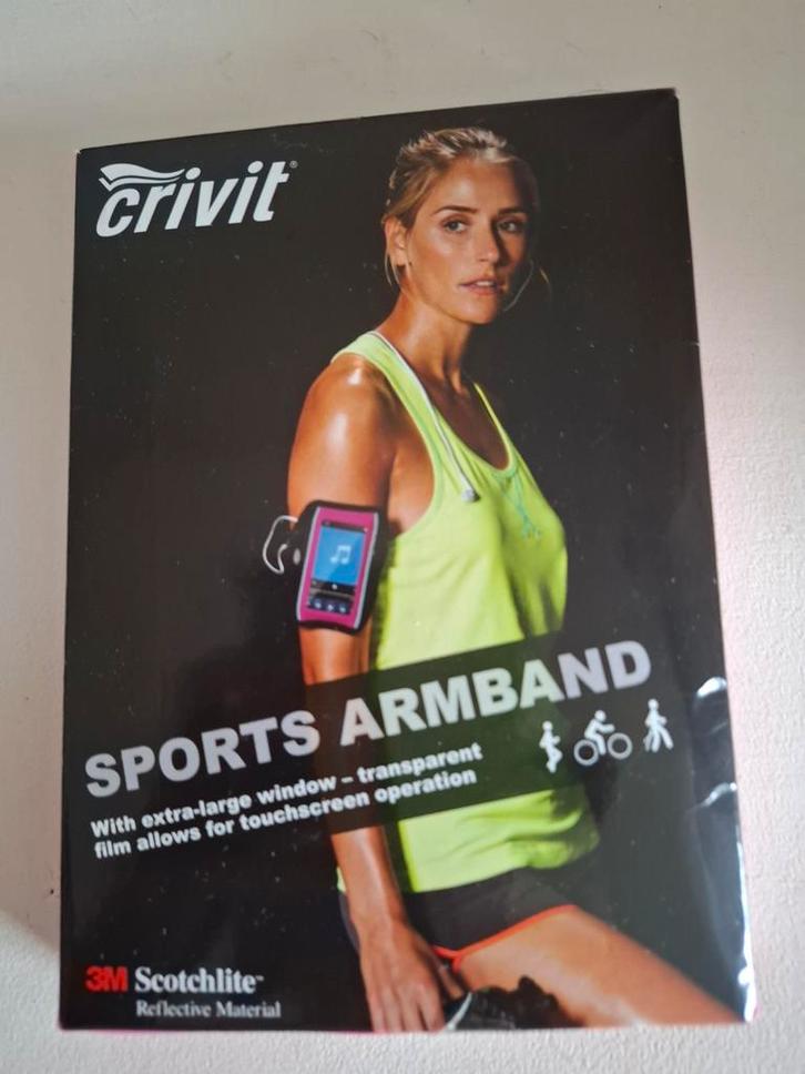 Crivit Sportarmband - Nieuw in verpakking!, Sport en Fitness, Fitnessmaterialen, Nieuw, Overige typen, Ophalen of Verzenden