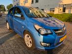 Opel Karl 1.0 Ecoflex 55KW 2018 Blauw, Auto's, Opel, Voorwielaandrijving, 839 kg, Stof, 74 pk