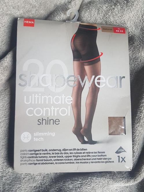 Hema Shapewear panty natural XL 48/52 nieuw., Kleding | Dames, Leggings, Maillots en Panty's, Nieuw, Panty, Maat 48/52 (XL), Beige