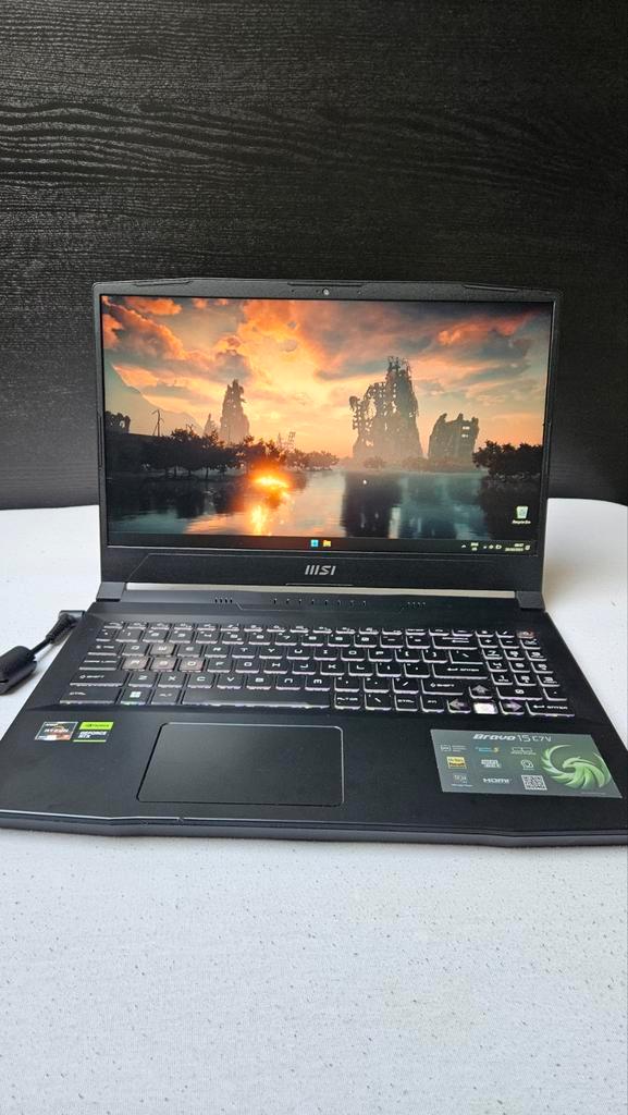 Te koop/ruil MSI Bravo 15 Gaming Laptop, Computers en Software, Windows Laptops, Zo goed als nieuw, 15 inch, SSD, 3 tot 4 Ghz