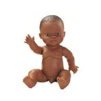 Paola Reina / Minikane pop Gordi donkere jongen 34cm, Kinderen en Baby's, Speelgoed | Poppen, Nieuw, Ophalen of Verzenden, Babypop