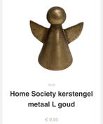 Home Society engel metaal goud en zwart, Ophalen of Verzenden, Nieuw