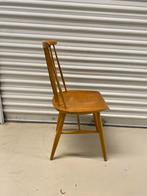 Vintage Design Houten Stoel, Huis en Inrichting, Ophalen, Gebruikt, Bruin, Eén