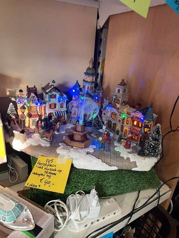 Mooi kerstdorp beschikbaar voor biedingen