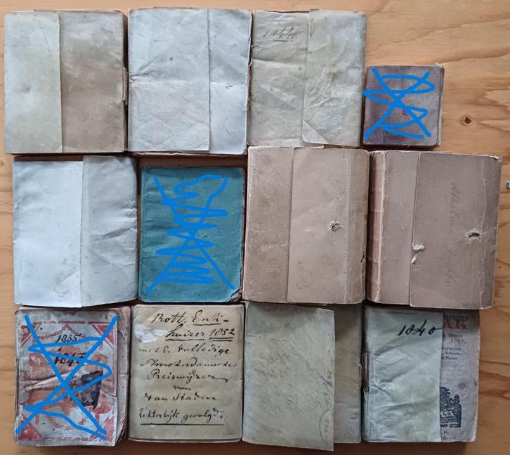 2+1 GRATIS! Enkhuizer Almanak en Haarlemschen Almanak, Antiek en Kunst, Antiek | Boeken en Bijbels, Ophalen of Verzenden