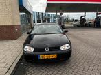 Volkswagen Golf 1.6 77KW 2003 Zwart, Auto's, 47 €/maand, Origineel Nederlands, Te koop, 5 stoelen