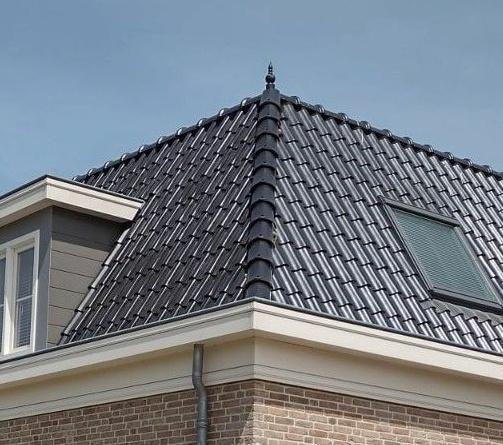 Piron dakornament dakpan broekstuk vorstenhoed hoekstuk, Doe-het-zelf en Verbouw, Dakpannen en Dakbedekking, Nieuw, Overige typen