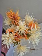 Kunstbloemen Herfst Wit Oranje, Ophalen of Verzenden, Nieuw, Binnen