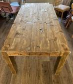 Stoere robuuste eettafel, Ophalen, Gebruikt, 50 tot 100 cm, Vijf personen of meer