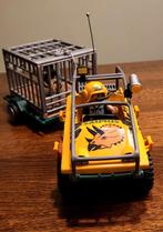 Playmobiel auto met aanhanger en Dinosaurus, Ophalen of Verzenden, Gebruikt, Jongen of Meisje