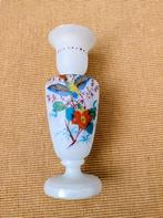 Melkglas Vaas Vogel & Bloem, Ophalen of Verzenden